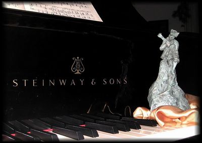 Amadeus meets the Steinway